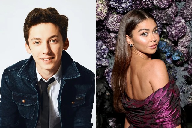 Andrew Barth Feldman and Sarah Hyland will be the next Audrey and Seymour in Little Shop of Horrors.(© Stephanie Diani/Jamie McCarthy)