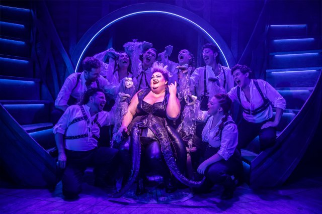 Shawna Hamic and the cast of Unfortunate: The Untold Story of Ursula the Sea Witch