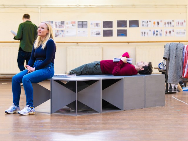 Kerry Ellis et Adam Garcia, Images de répétition, Savoy Theatre, Credit Victoria Davies
