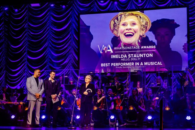 Imelda Staunton aux Whatsonstage Awards, © Danny Kaan
