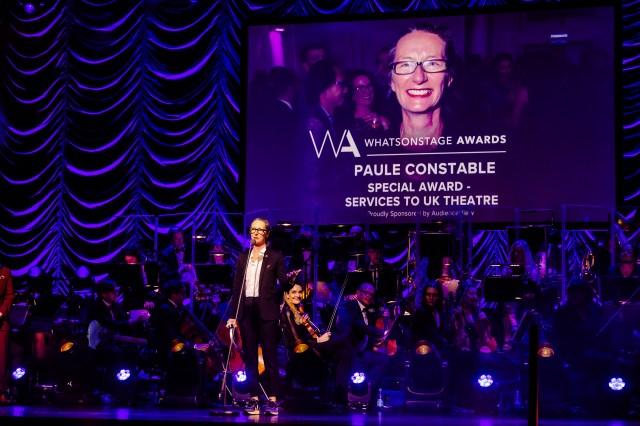 Paule Constable aux WhatSonstage Awards, © Danny Kaan