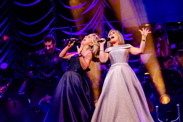 Mazz and Gina Murray at the WhatsOnStage Awards, © Danny Kaan