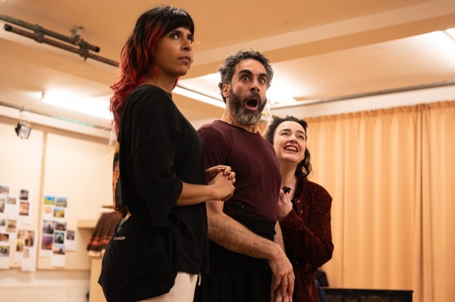 Safeena Ladha Sebastien Torkia et Dianne Pilkington Credit Matt Crockett