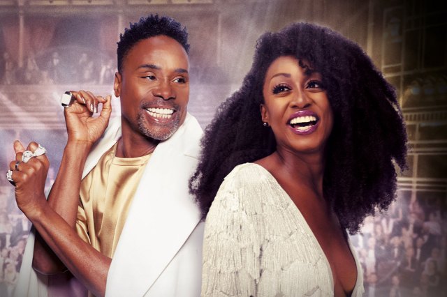 Billy Porter and Beverley Knight, photos supplied by Olivier Awards