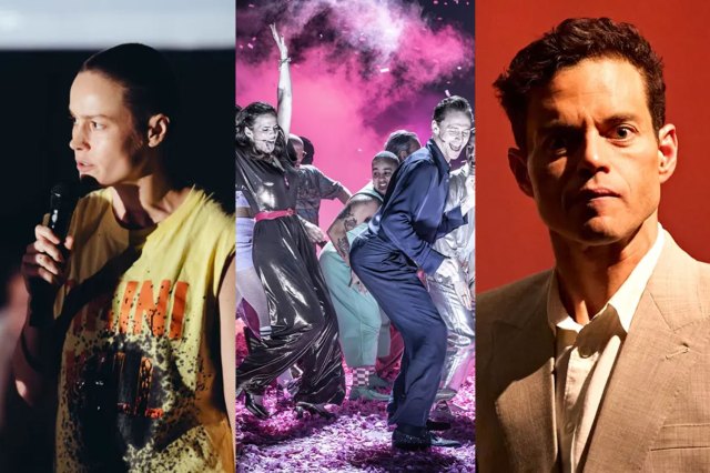 Brie Larson, Hayley Atwell, Tom Hiddleston and Rami Malek, © Helen Murray, Marc Brenner and Manuel Harlan