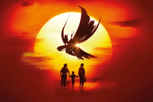 The artwork for the new tour of Miss Saigon,