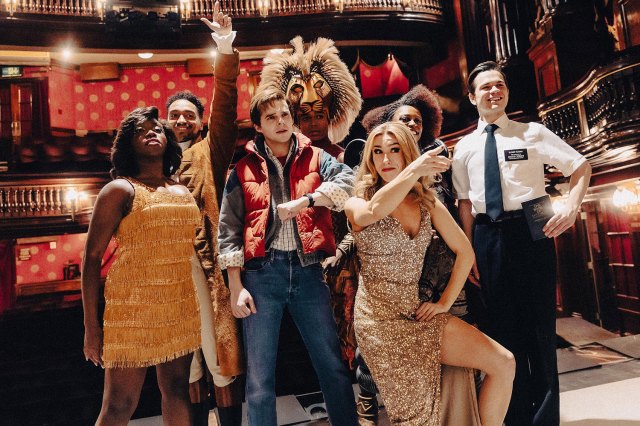 Behind the scenes at the London Theatre Week photoshoot, © Danny Kaan