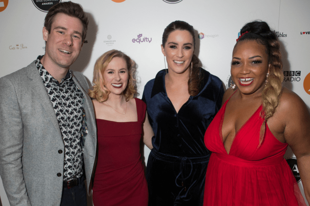 David Hunter, Laura Baldwin, Lucie Jones et Marisha Wallace
