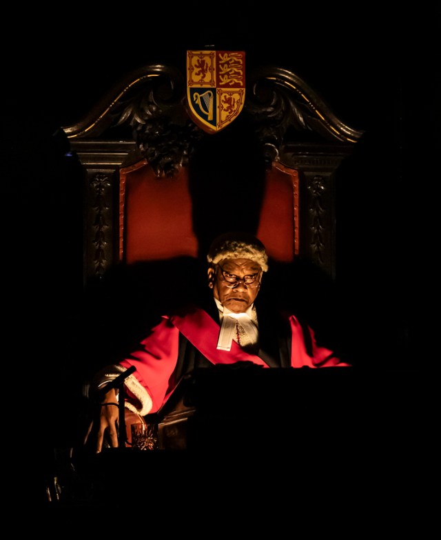 Jeffery Kissoon (juge) en témoigne de l'accusation, © Pamela Raith