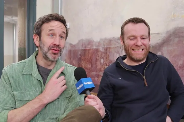 Actors Chris O'Dowd and Brian Gleeson in an interview with WhatsOnStage