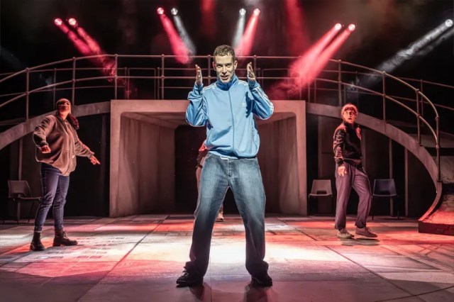 David Shields with Shalisha James-Davis and Emma Pallant in Punch