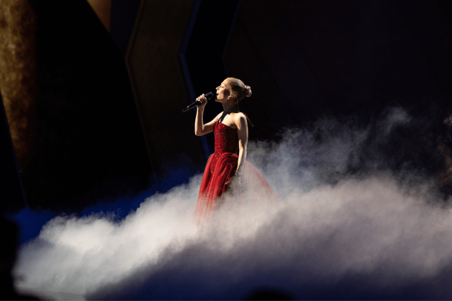 Ariana Grande performing at the Oscars, Kyusung Gong The Academy ©A.M.P.A.S.