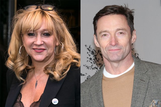 Producer Sonia Friedman and actor Hugh Jackman