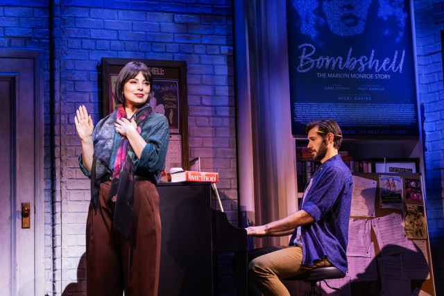 Krysta Rodriguez (Tracy) et John Behlmann (Jerry) dans Smash, © Matthew Murphy