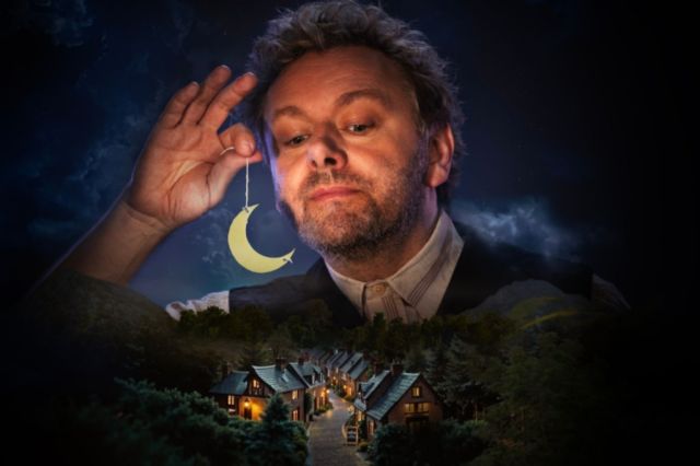 Michael Sheen Oeuvre pour notre ville, photo de Seamus Ryan et Design de Muse Creative