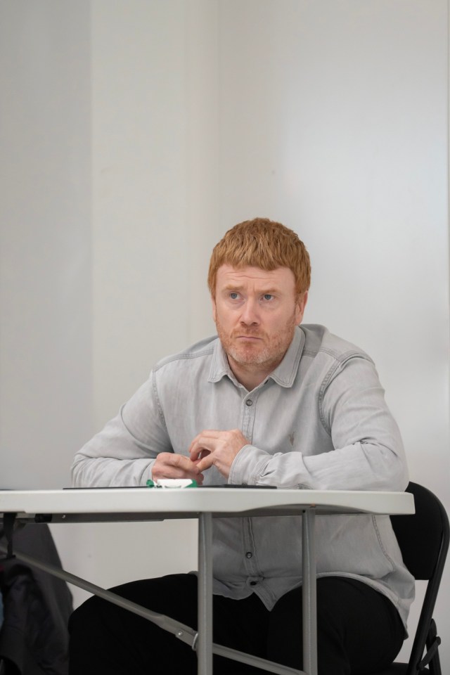 Joe Rawlinson-Hunt en répétitions pour la cinquième étape