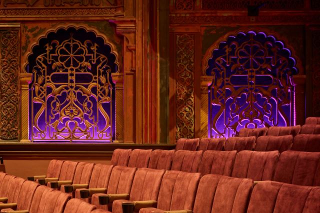 SOHO Theatre Walthamstow Auditorium Detail Side Chairs, Photo de David Levene