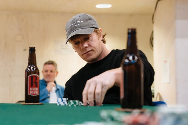 Alfie Allen in rehearsals for Dealer
