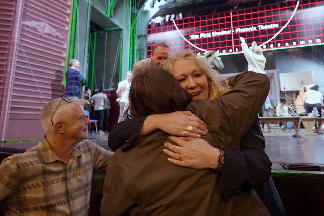 Sonia Friedman inside the Phoenix Theatre, © Netflix