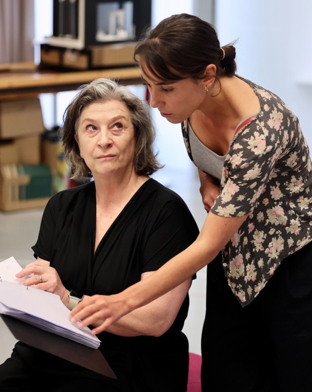 Anne Reid, Caroline Quentin, Gráinne Dromgoole Credit Jonathan Phang