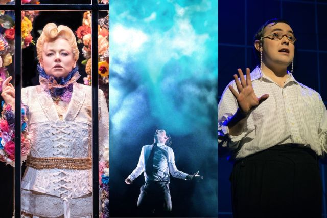 Sarah Snook in Dorian Gray, Louis McCartney in Stranger Things, and Jak Malone in Operation Mincemeat