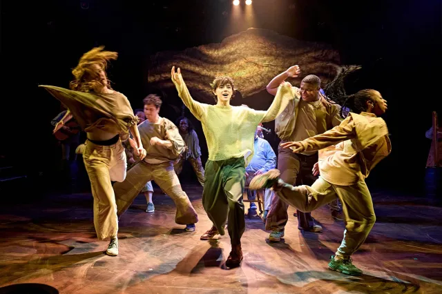 Jack Wolfe and the cast of The Unlikely Pilgrimage of Harold Fry