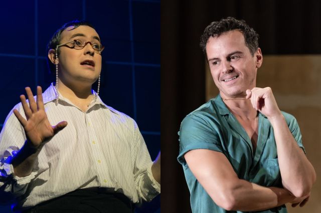 Jak Malone in Operation Mincemeat, Andrew Scott in Vanya