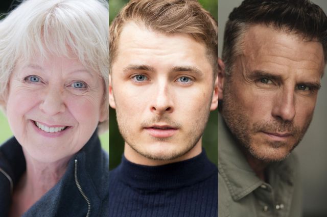 Susie Blake, Max Bowden and Jason Durr