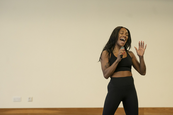 Karis Anderson en répétitions pour Tina the Tina Turner Musical, Crédit Matt Crockett