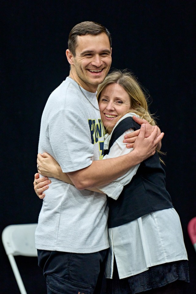 Julian Kostov et Sinead Matthews en répétitions pour «Till The Stars Down». Crédit Manuel Harlan