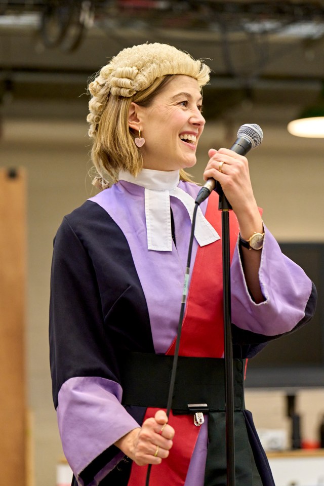 Rosamund Pike (Jessica) en répétitions pour entre autres au National Theatre. (c) Manuel Harlan 089