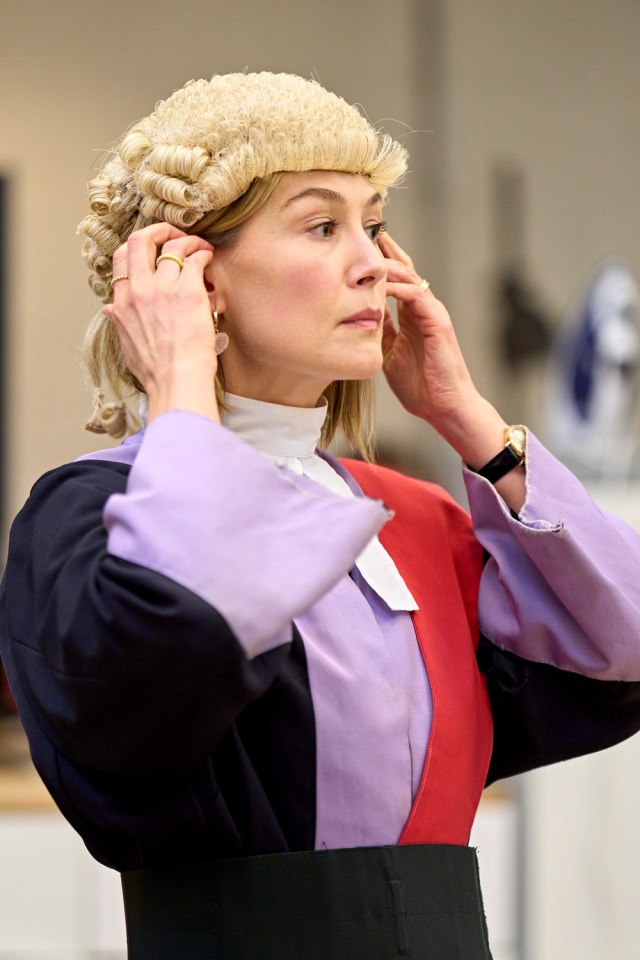 Rosamund Pike (Jessica) en répétitions pour entre autres au National Theatre. (c) Manuel Harlan 031
