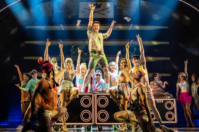 Ashley Day and the cast of Come Fall in Love