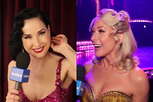 Dita Von Teese and Faye Tozer in interviews with WhatsOnStage