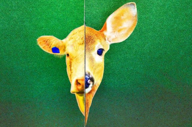 Oeuvre des cerfs de vache