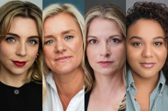 Jessica Daley, Rachael Wooding, Caroline Sheen et Kayla Carter