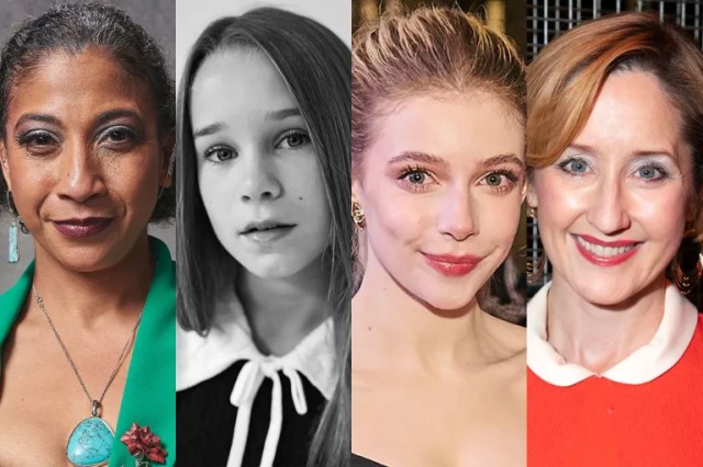 Melanie La Barrie, Alisha Weir, Eleanor Worthington-Cox et Lauren Ward