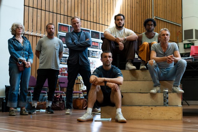 Le casting en répétitions pour Hamlet au National Theatre. (c) Sam Taylor 24