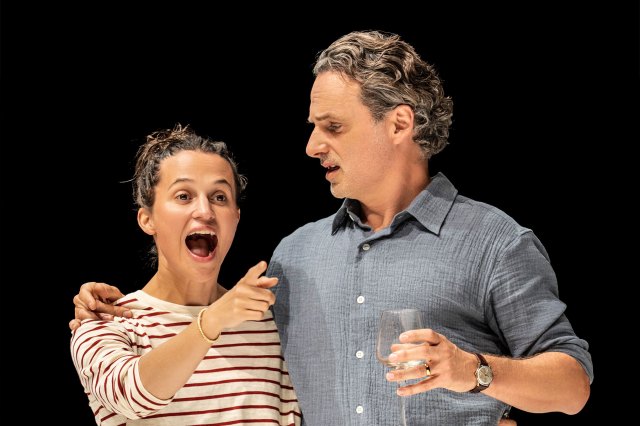 Alicia Vikander and Andrew Lincoln in The Lady from the Sea