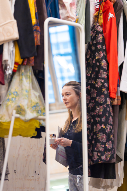 Lydia Wilson en répétitions pour les femmes de chambre Donmar Warehouse Photo de Marc Brenner