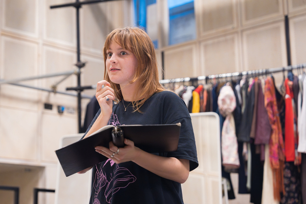 Phia Saban en répétitions pour les femmes de chambre Donmar Warehouse Photo de Marc Brenner