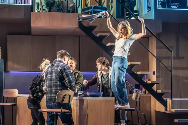 Jack Ofrecio, Eleanor Worthington-Cox, Jamie Parker, Jack Wolfe and Caissie Levy, © Marc Brenner