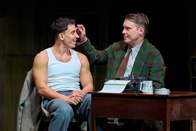 Joe Usher and Mark Edel-Hunt in Breaking the Code