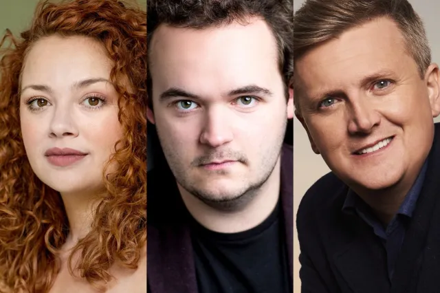 Carrie Hope Fletcher, Joel Montague and Aled Jones