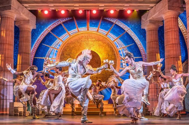 The West End ensemble of Hercules