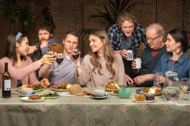 Illustrations de retrouvailles par Marcin Lewandowski