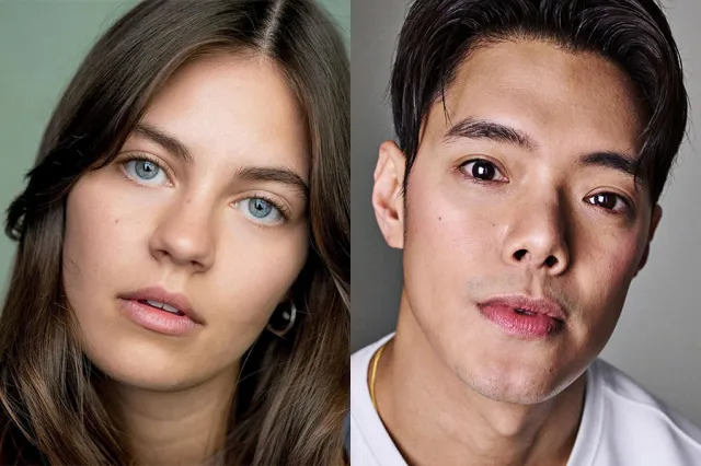 Headshots of Maddy Hunter and Joaquin Pedro Valdes