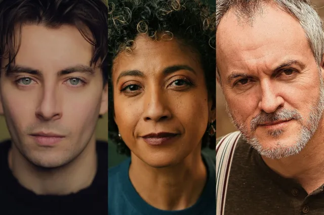 Melanie La Barrie, Isaac Gryn and Jack Lord