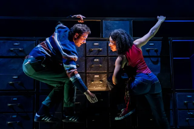 Joe Layton and Hannah Sinclair Robinson in Lost Atoms