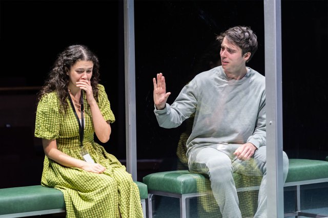 Isis Hainsworth and Oli Higginson in Measure for Measure